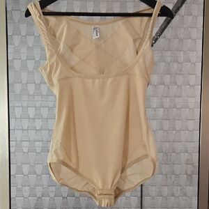 Beige Sleeveless Shapeware